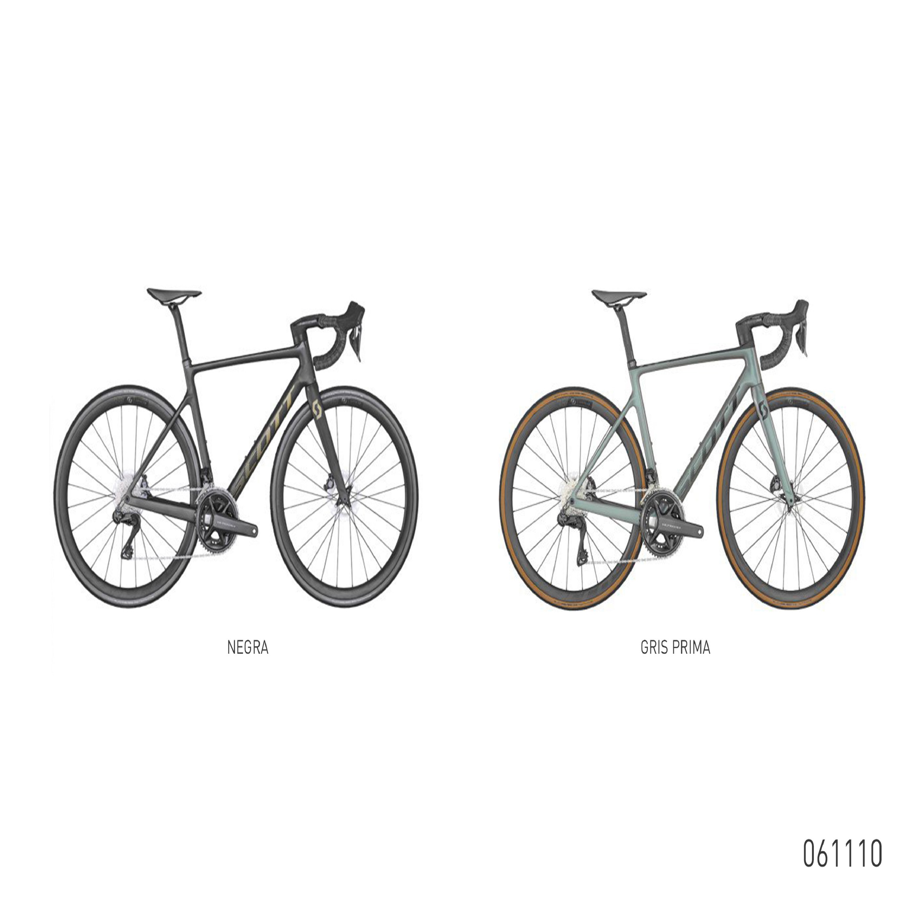 BICICLETA RUTA SCOTT ADDICT RC 15 DI2 2023 CARBONO 12 VEL